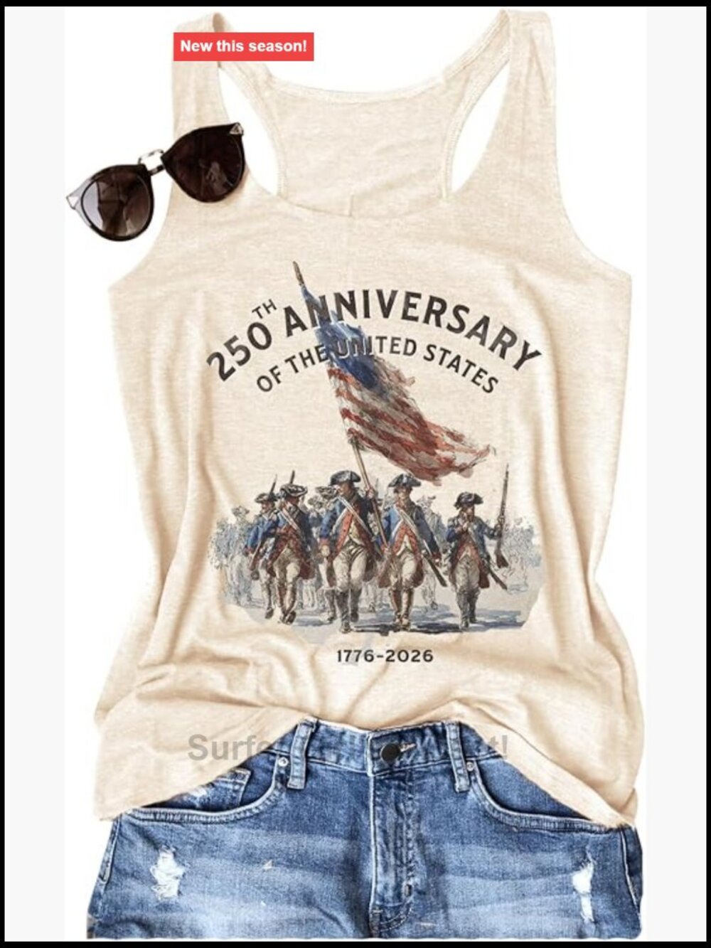 Boho Graphic Racerback Tank Top Cotton Blend Sleeveless Crew Neck Summer
